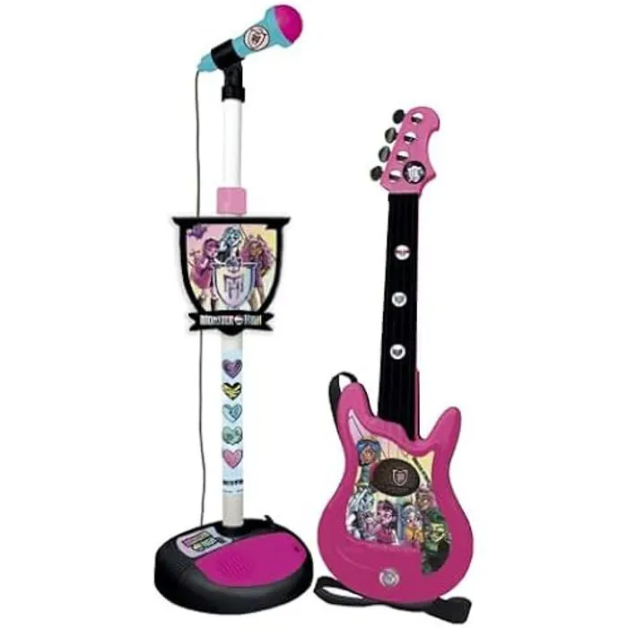 Ensemble Guitare et Micro - CLAUDIO REIG - 6503 - 3 ans - Intérieur - Piles - Enfant - Mixte-0
