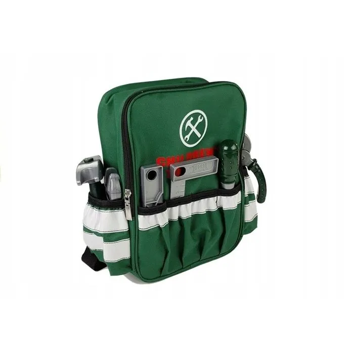 ENSEMBLE D'OUTILS DANS UN SAC À DOS DE BRICOLAGE PERCEUSE TOURNEVIS POUR ENFANTS XL-4