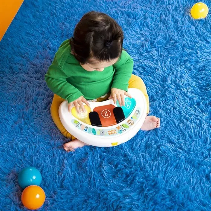 BRIGHT STARTS Trotteur et centre d'activités 2 en 1 - Animaux de la Jungle, Musique et Lumières, Jouets interactifs-2