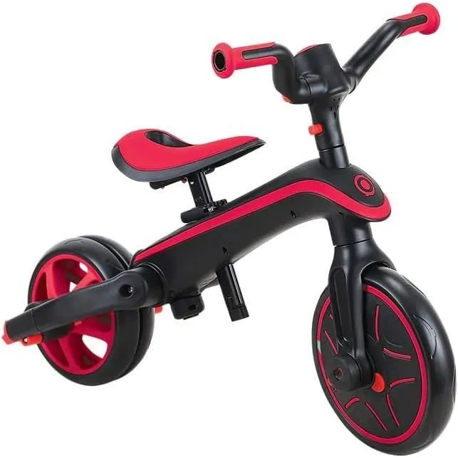 Globber - Tricycle EXPLORER 4-en-1 Évolutif & Pliable - Rouge-2
