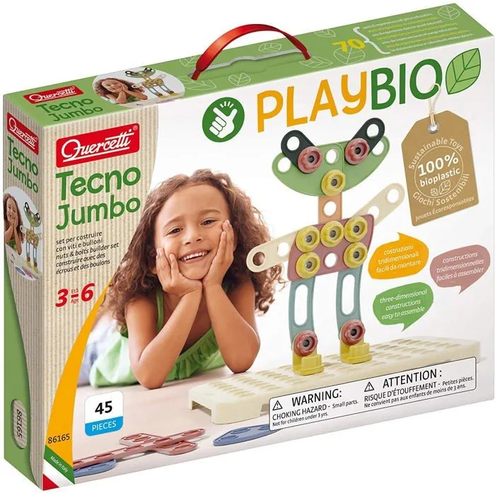 Jeu PlayBio : Tecno Jumbo Coloris Unique-0