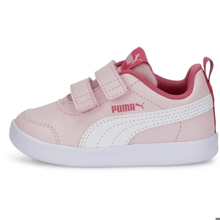 Baskets Puma Courtflex V2, Rose, Fille-0