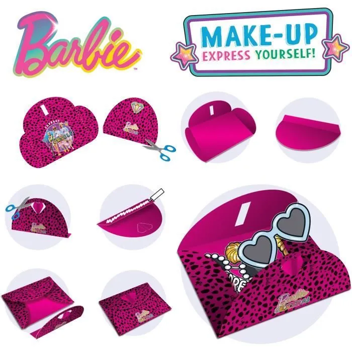Sketchbook - Barbie Sketch Book Make Up - Lisciani - Pour Apprendre et Se Maquiller-1