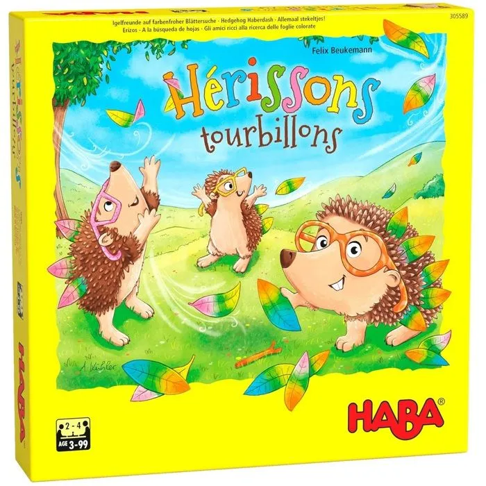 Jeu de mémoire Hérissons tourbillons - HABA - 3 ans et plus-1