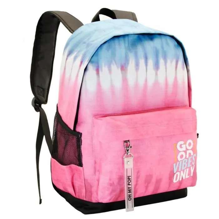 Sac à dos urbain ECO 2.0 Good Vibes Cupcake - Oh My Pop! - Rose - 17x32x44cm - Adulte-2