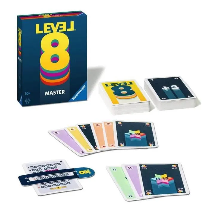 Jeu de combinaison - RAVENSBURGER - Level 8 Master - Bleu - Mixte - 2 joueurs ou plus-1