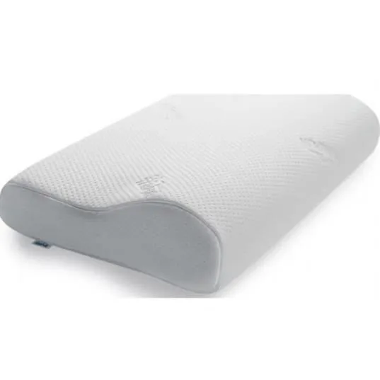 Oreiller cervical - Original - 50 x 31 cm - Mousse à mémoire de forme - Housse lavable - Confort médium-0