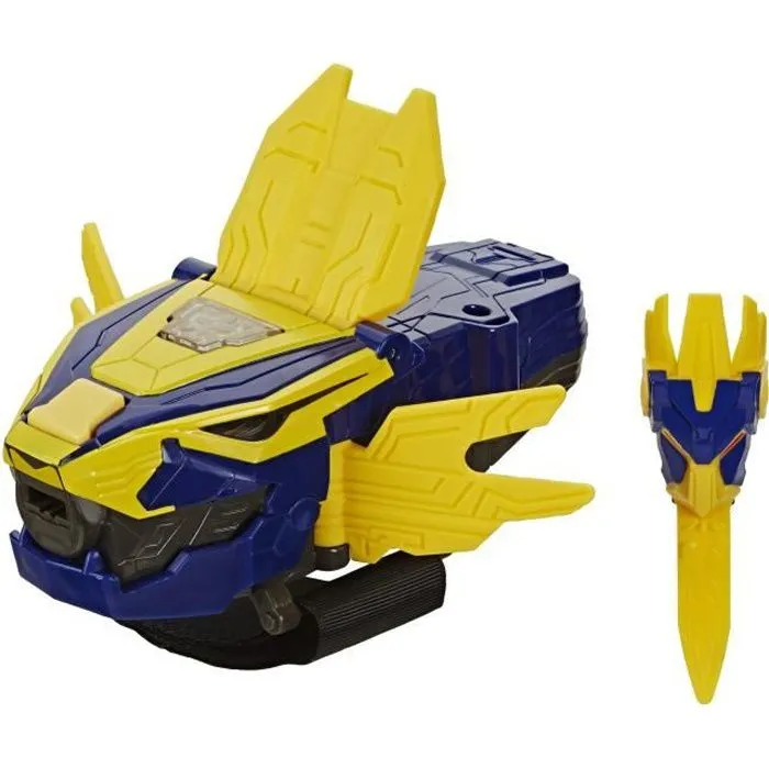Accessoire des Power Rangers - HASBRO - Beast X-King Morpher - Effets lumineux et plus de 20 sons et phrases-0