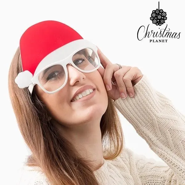 Lunettes avec Bonnet de Père Noël Christmas Planet-0
