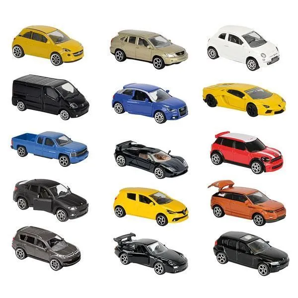Coffret de voitures - Majorette - Set de 5 véhicules - Métal - Mixte - À partir de 4 ans-1