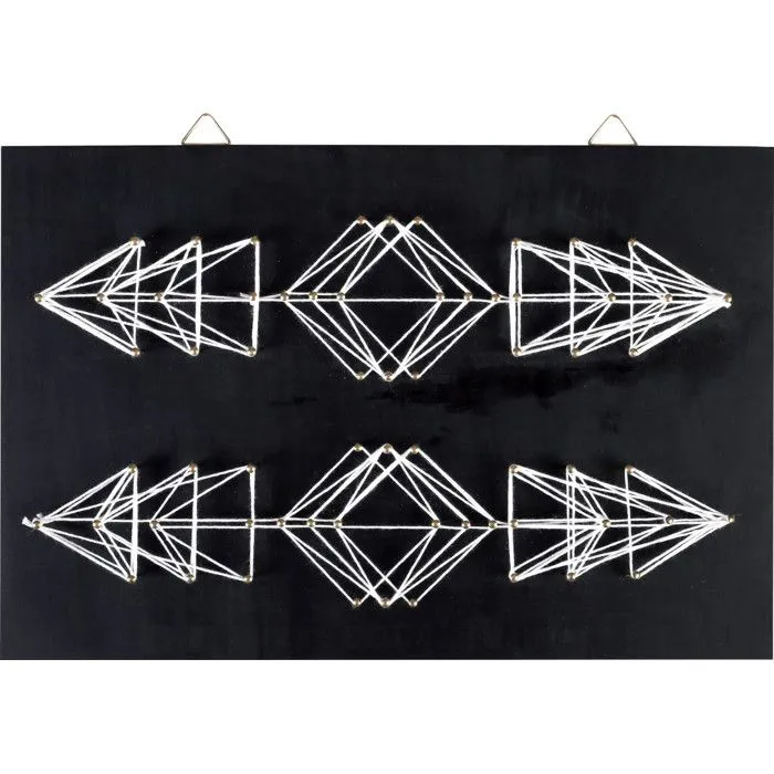 Tableau de fil tendu String Art Flèches 30x20cm-1
