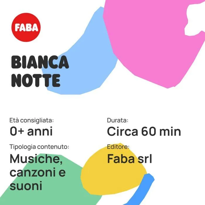Boite a musique - boite a bruit Faba - FFR30008 - Personnage sonore, , Blanc Nuit-3