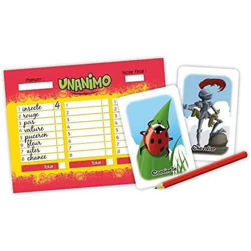Cocktail Games - Unanimo - Jeu de société - À partir de 7 ans - 3 à 12 joueurs - 45 minutes-1