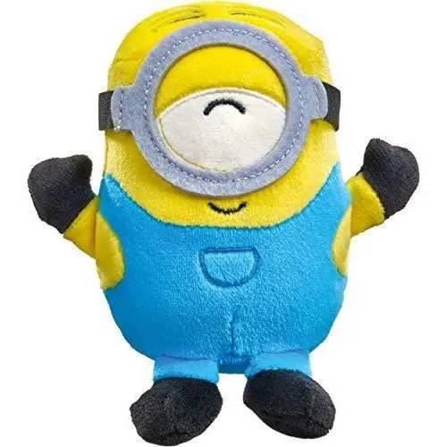 Peluche - Schmidt Spiele - Minions Stuart Rieur - Multicolore - 15 cm - Pour enfants à partir de 3 ans-0