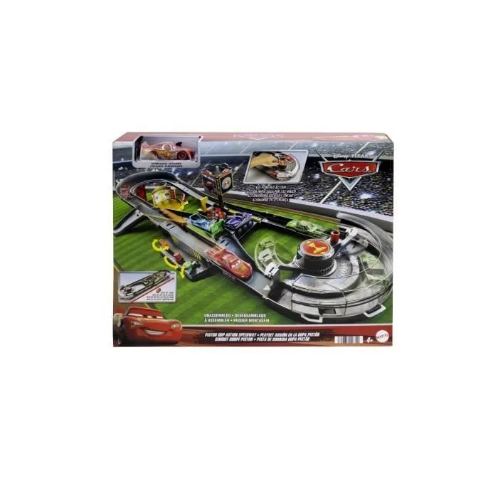 Disney · Pixar Cars-Circuit Course Piston Cup-Avec voiture 1/55 HPD81-2