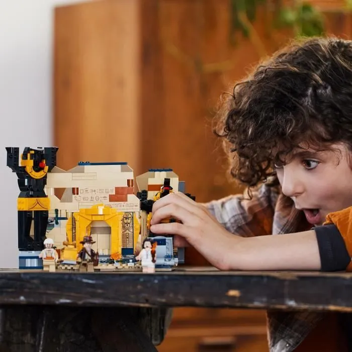 LEGO® Indiana Jones 77013 L’Évasion du Tombeau Perdu, Jouet Les Aventuriers de l'Arche Perdue-5