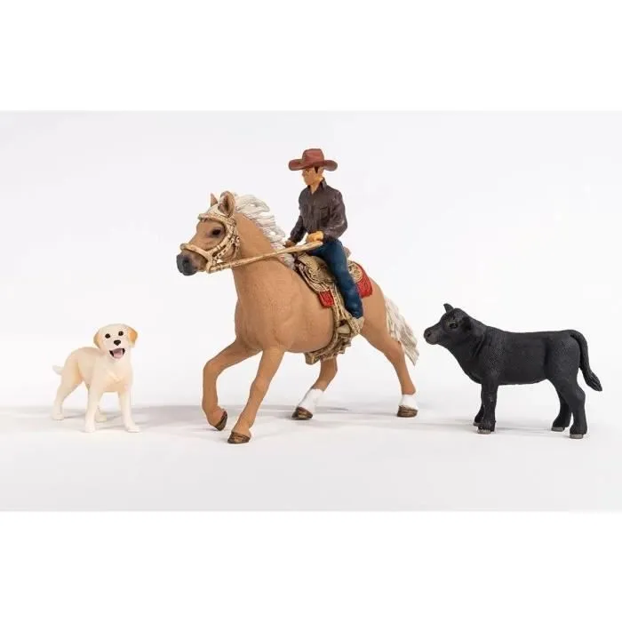 SCHLEICH - Aventures d'équitation Western - 42578 - Gamme Farm World-3