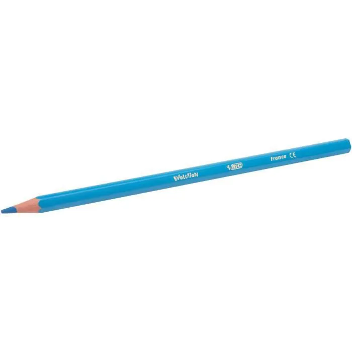 Crayons de Couleur - BIC Kids - Evolution ECOlutions - 36 Couleurs Assortis - Éco-Responsables - Résistants-1