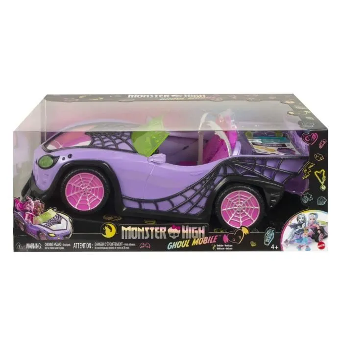 Monster High-Goule Mobile-Voiture avec animal et accessoires HHK63-1