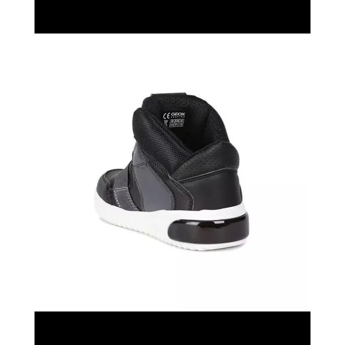 Basket Geox   J Xled BA - Noir noir-4