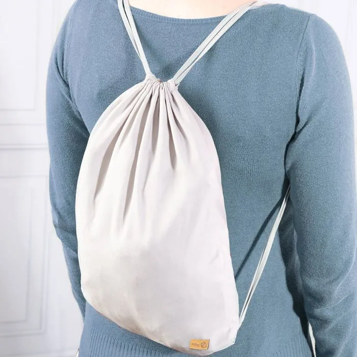 Protège Siège Chariot Caddie pour Bébé ROBA Style - Housse de Caddy avec Sac de Transport - Gris Clair-3