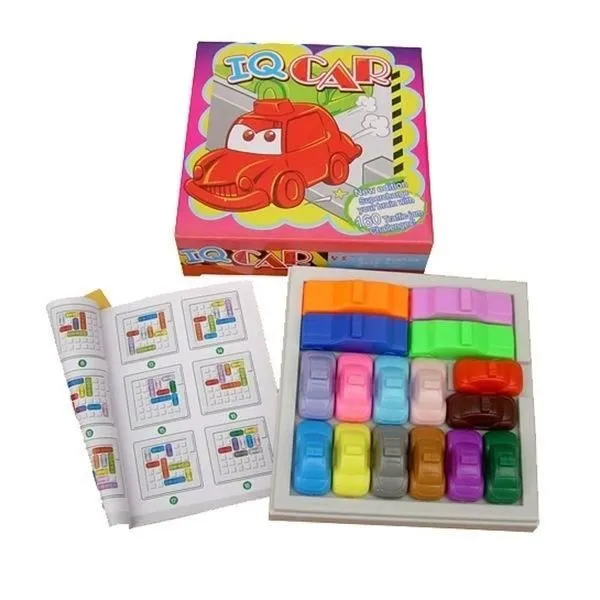 Jeu de réflexion - Montessori - Voiture labyrinthe - 16 véhicules - 160 défis - 3 ans et plus-0