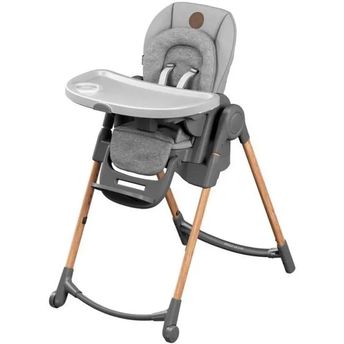 MAXI-COSI Minla Chaise haute évolutive - De la naissance à 6 ans - Essential Grey-0