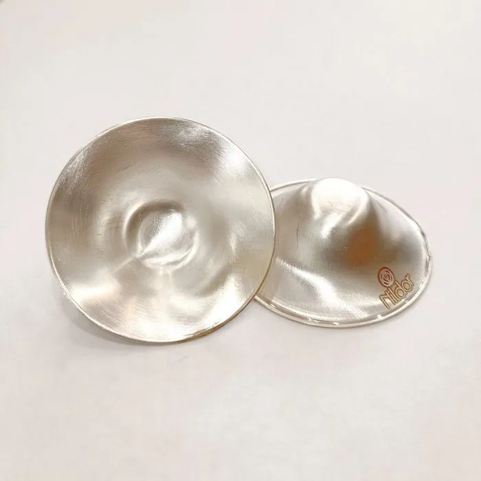 Coupelles d’allaitement protège-mamelon en argent 925 Taille L-3
