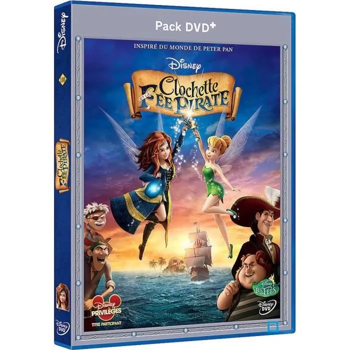 DVD Clochette et la Fée Pirate - Disney-0