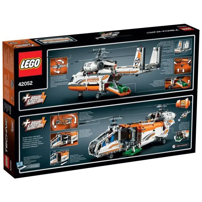 LEGO® Technic 42052 L'Hélicoptère de Transport-2