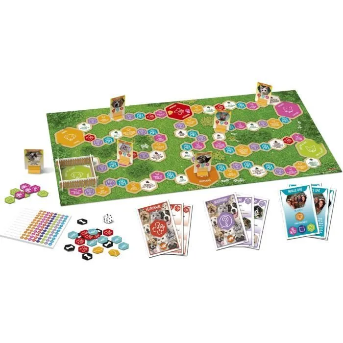 LANSAY - SPA® - ADOPTEZ-LES TOUS ! - Jeu de société - 2 à 6 joueurs - Dès 6 ans-1