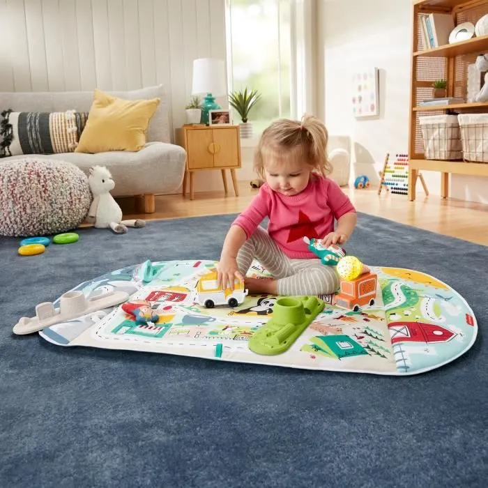 Fisher-Price - Mon Tapis Découvertes évolutif - Dès la naissance-1