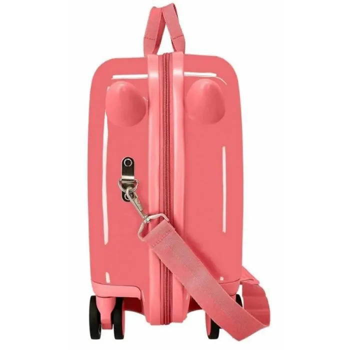 Valise enfant - Disney - Valise trotteur Minnie "Lovin'Life" - 50 x 39 x 20 cm - Corail-2