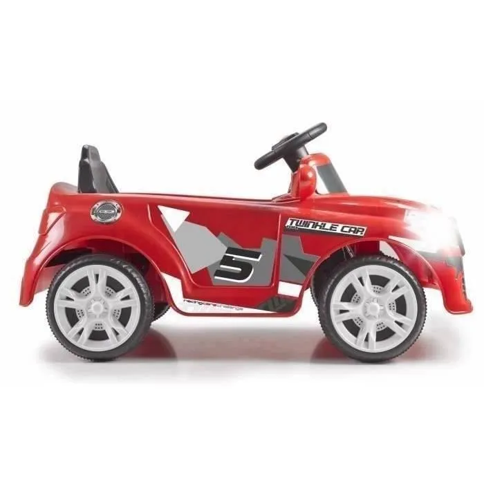 Voiture électrique 12V Twinkle Car R/C - rouge - FEBER-1