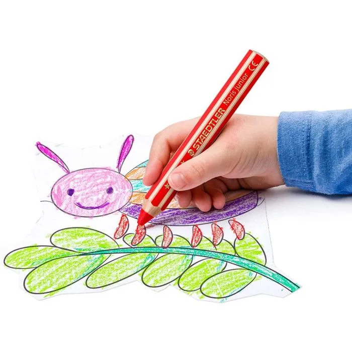 Pinceau à aquarelle - STAEDTLER - Buddy 3 en 1 - Pack de 6 - Couleurs variées - Mixte-4