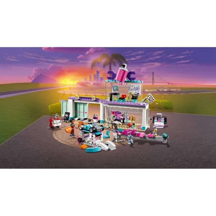 LEGO® Friends 41351 Atelier Customisation de Kart-1
