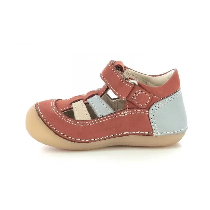 Sandales bébé garçon Kickers Sushy - beige - 24-2