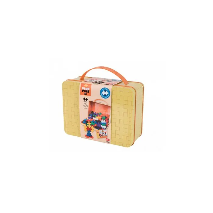 Valisette Big Basic 70 pièces - Plus Plus, jeu éducatif pour enfant, mixte, couleur principale jaune-2