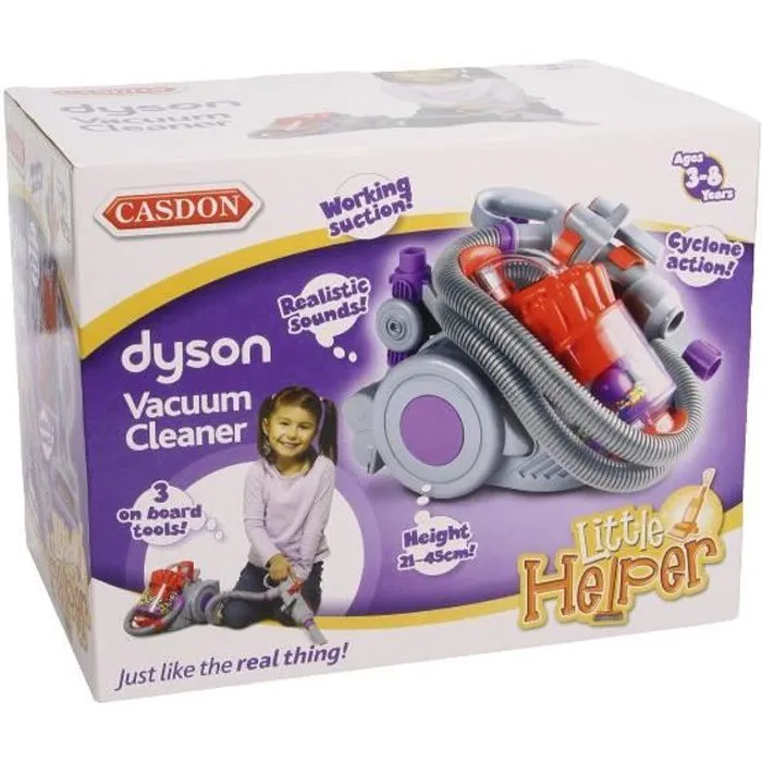 Casdon little helper dyson dc22 toy vacuum cleaner 2025