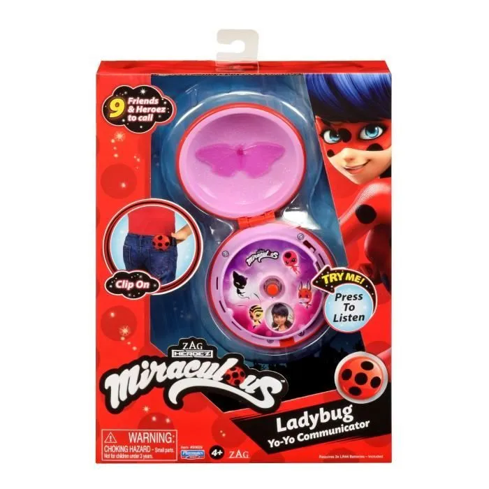 Téléphone Magique Ladybug - BANDAI - Miraculous - 30 phrases - Enfant 4 ans - Rose Violet-5