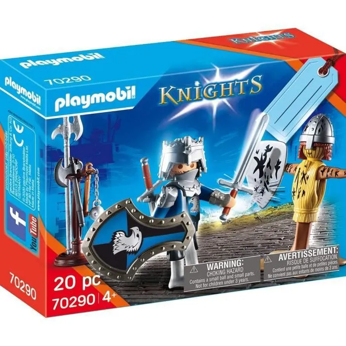 PLAYMOBIL - Set cadeau Chevaliers - Pour Enfant à partir de 4 ans - Plastique-0