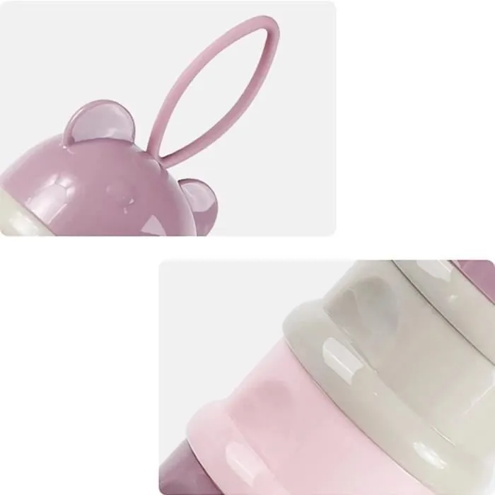 Doseur de lait en poudre portable 4 compartiments pour bébé - VGEBY-2