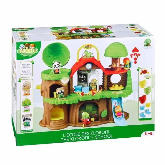 Univers - VULLI - Kloro'Playsets - Ecole des Klorofil - Extérieur - Vert-6