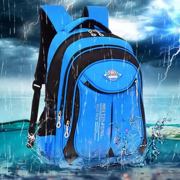 Sac à Dos Scolaire - Noir - Polyester - 32 x 19 x 46 cm - Enfant-3