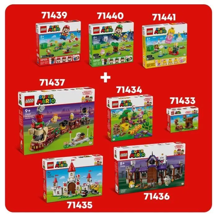 LEGO® Super Mario 71436 Manoir hanté du Roi Boo - Set Collector Nintendo®-3