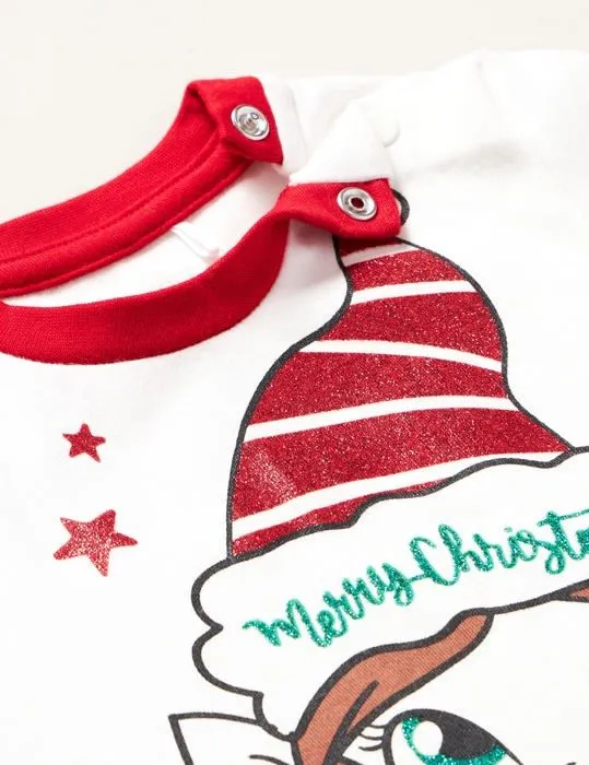 Gigoteuse - douillette - turbulette Chicco , Coffret cadeau : pyjama de Noel long , Fille-1