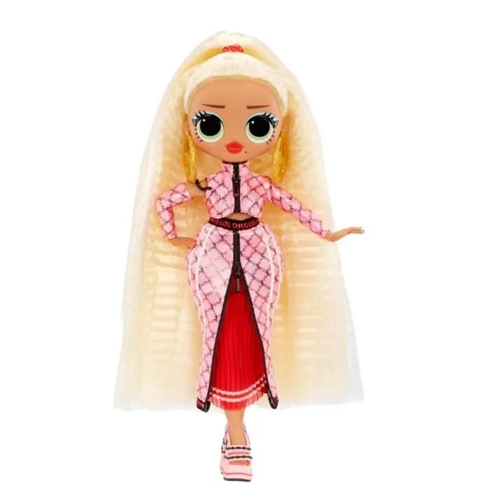 LOL Surprise OMG - Poupée Mannequin 24 cm - Swag- 2 tenues avec peigne et accesoires - Dés 4 ans-0