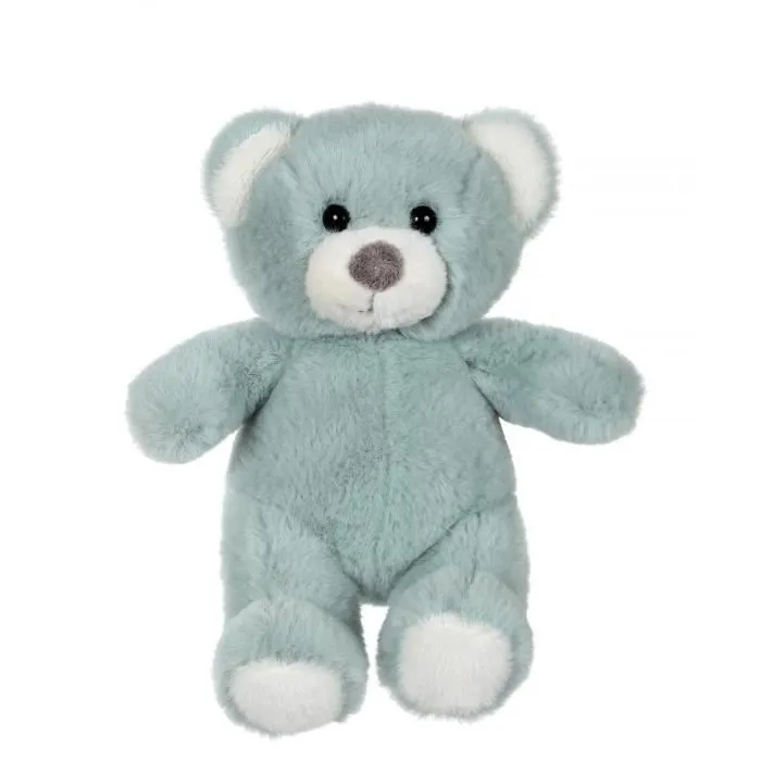 Gipsy Toys - Ours Trendy - L'Ours en Peluche à Câliner - 15 cm - Vert d'Eau-0