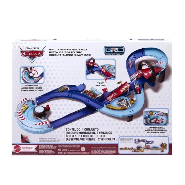 Disney · Pixar-Cars Piste de saut GRC-Coffret HXJ32-8
