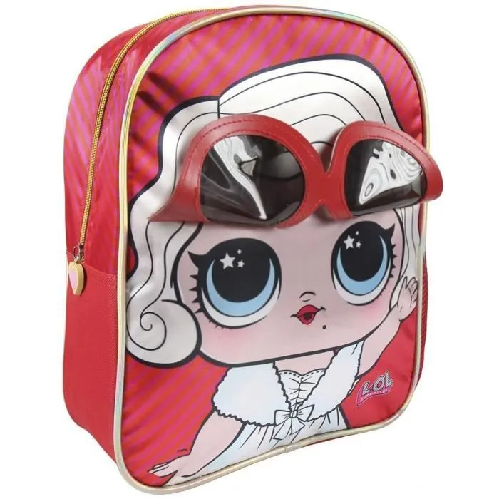 Sac À Dos - L.O.L. Surprise - Sport Loisir - Rouge-Fille-3